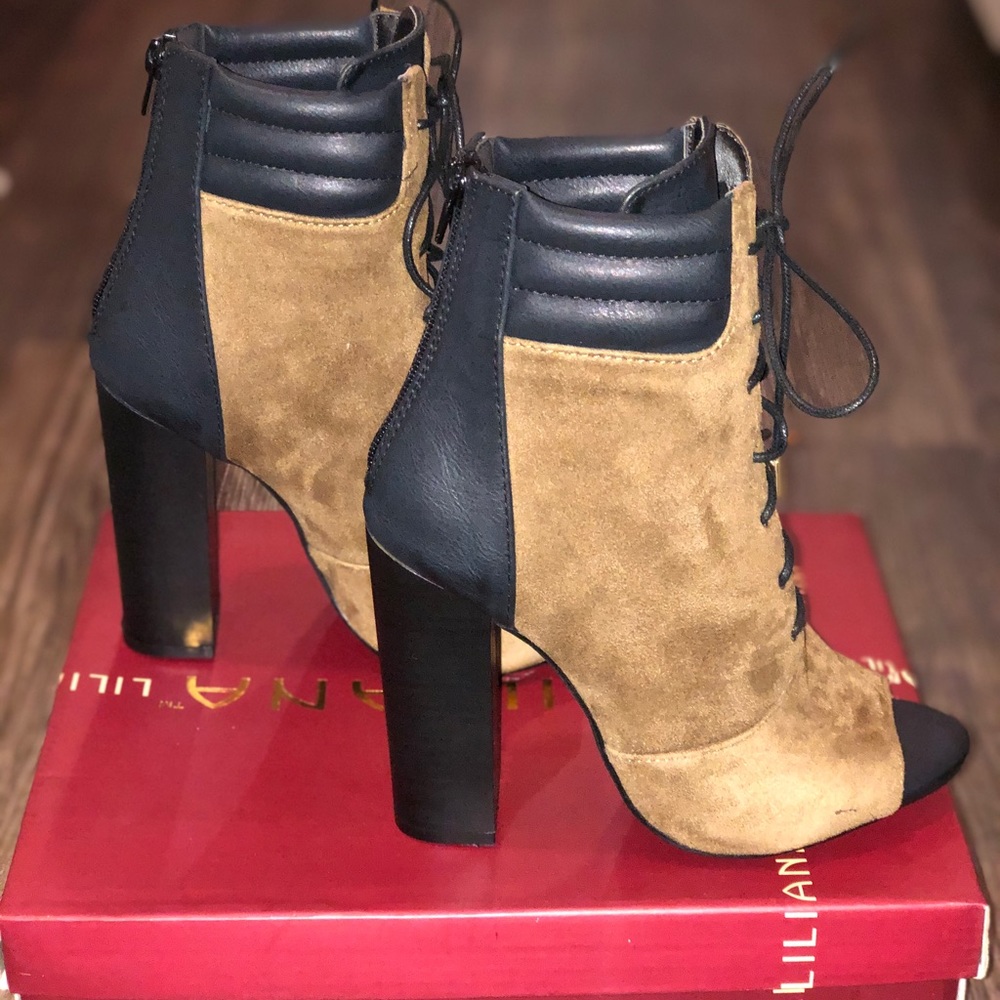 Suade booties